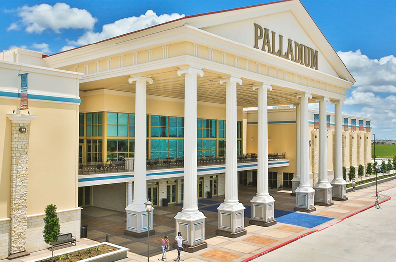 Santikos Palladium large front entrance